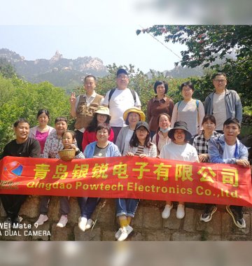 Qingdao Powtech staffs cherry picking activity